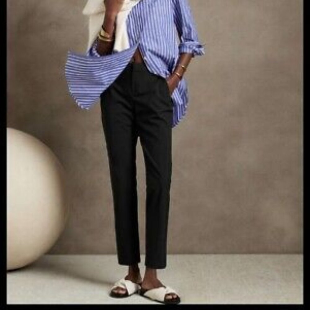Banana Republic Black Ankle Trousers - Picture 10 of 11